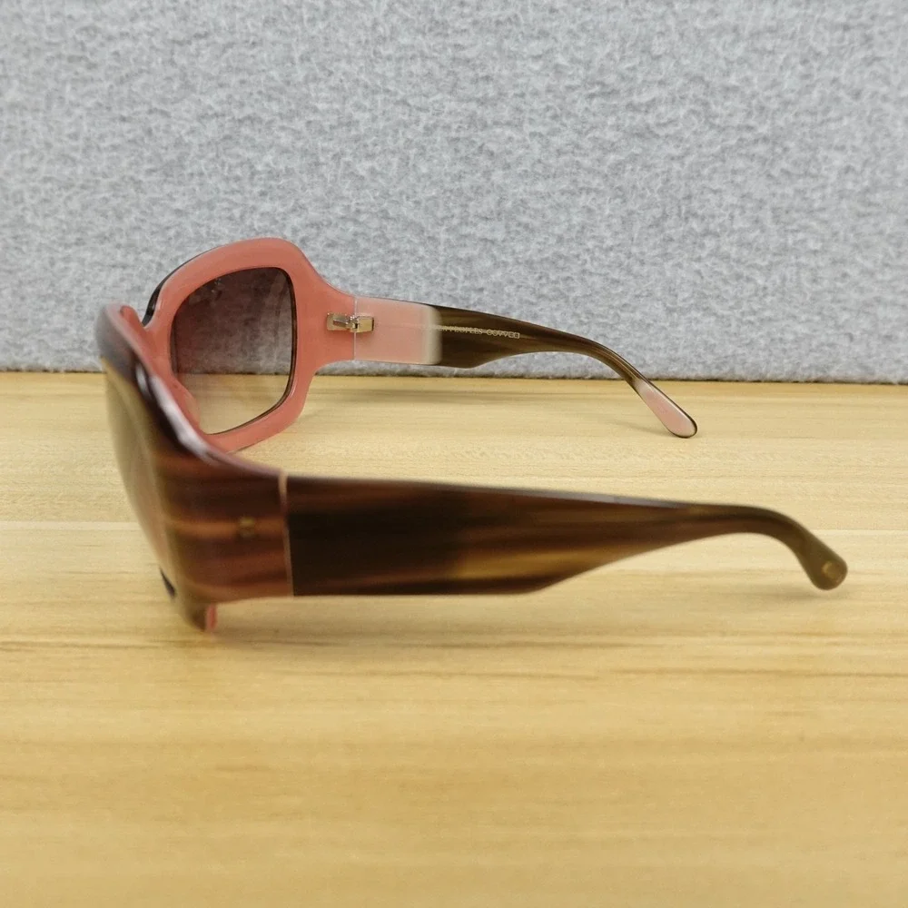Oliver Peoples Athena Sunglasses 62-16-115 Brown Pink Gradient Lenses Japan